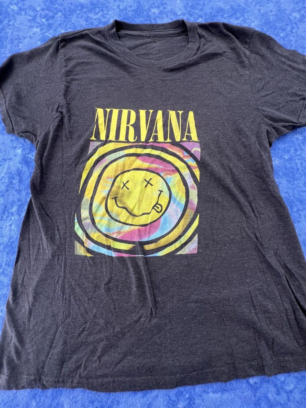 Nirvana Band Gray T-Shirt Tee Size Adult Size XL